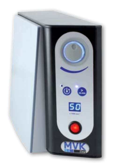 Dental laboratory micromotor control unit / knee-operated 30000 - 50000 rpm | No Nr. 80000K MVK-line
