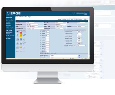 Data management software / medical / laboratory Merge LIS™ MERGE Healthcare