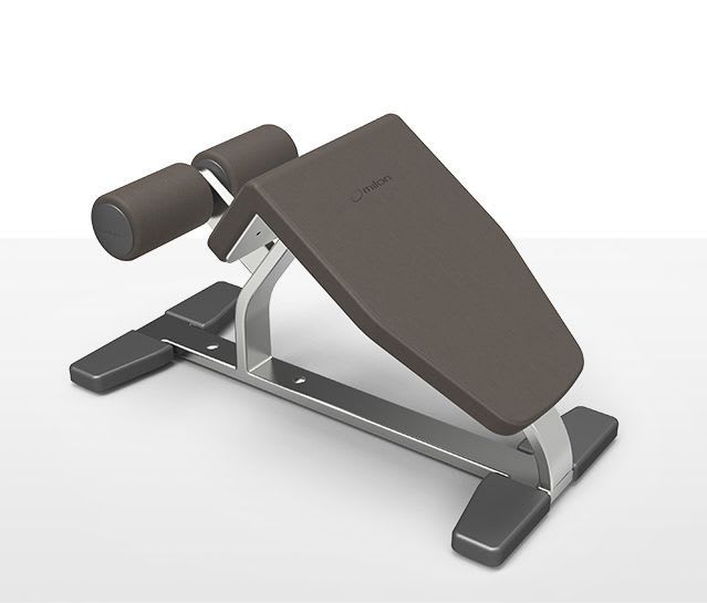 (weight training) / lumbar extension bench / traditional milcanic milon industries