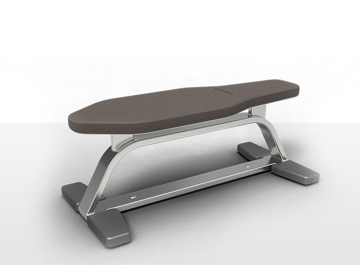 Weight training bench (weight training) / traditional / flat milcanic milon industries
