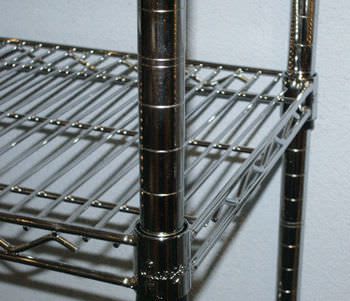 Stainless steel shelving unit Minwa (Aust) Pty Ltd.