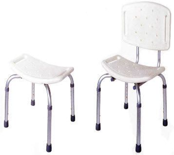 Shower chair / height-adjustable MW6-65 Minwa (Aust) Pty Ltd.