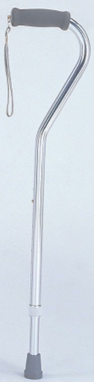 Walking stick with offset handle / height-adjustable W2201-6 Merits Health Products