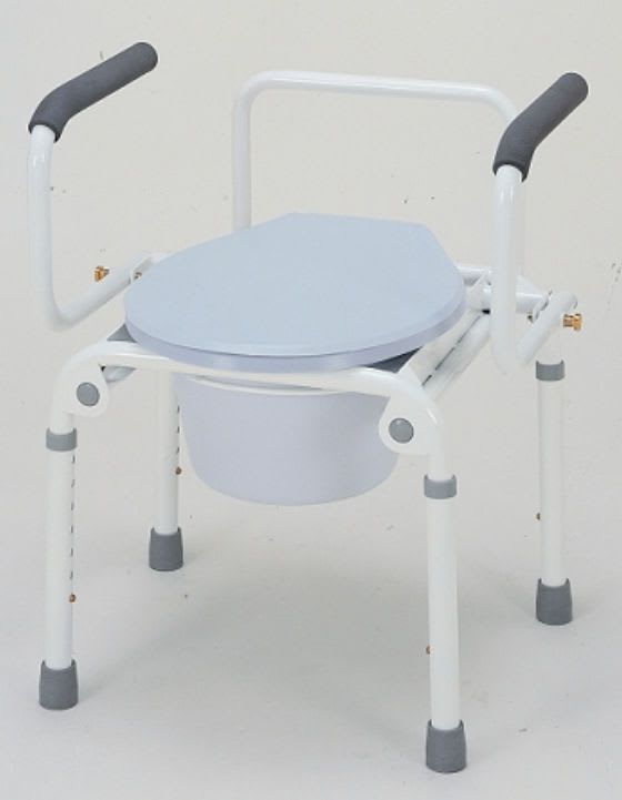 Commode chair / without backrest C313-4 Merits Health Products