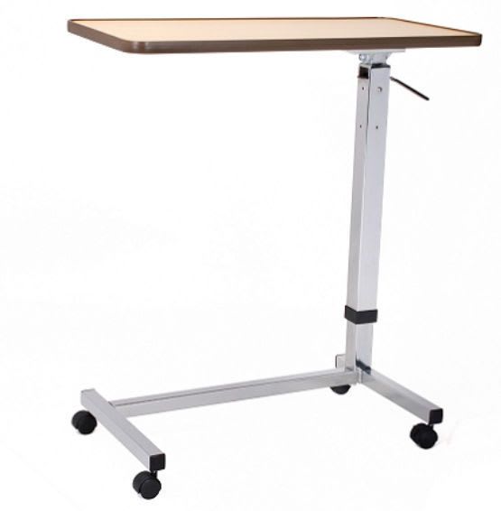 Height-adjustable overbed table / on casters T111-1 Merits Health Products