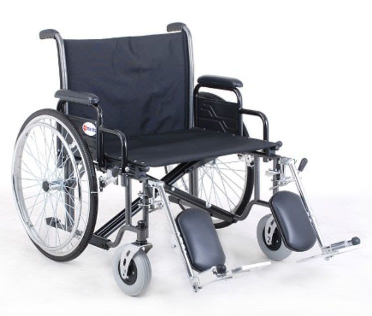 Passive wheelchair / folding / bariatric N472 Merits Health Products