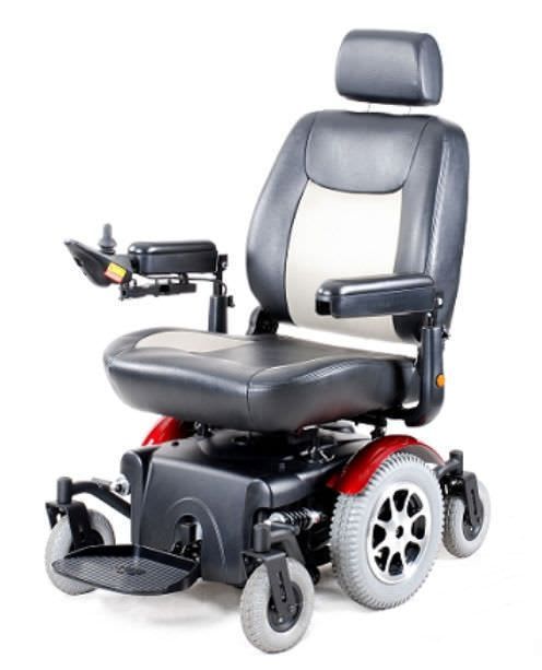 Electric wheelchair / interior / mid-wheel drive / exterior P330 Merits Health Products