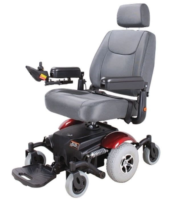 Electric wheelchair / interior / exterior / mid-wheel drive P326A Merits Health Products