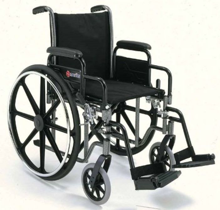 Passive wheelchair / folding N421 Merits Health Products