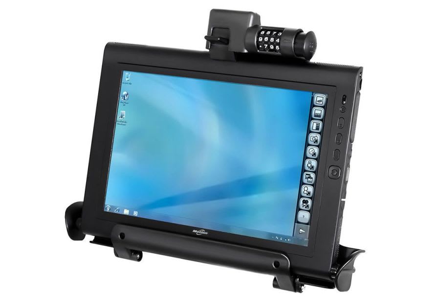 Emergency vehicle medical tablet PC Motion