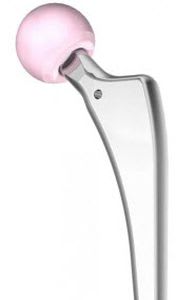 Traditional femoral stem / cemented LOGICA Mirror Lima Corporate