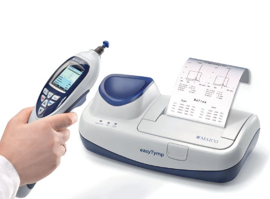 Reflex tester (audiometry) / screening tympanometer / digital / portable easyTymp™ MAICO Diagnostic