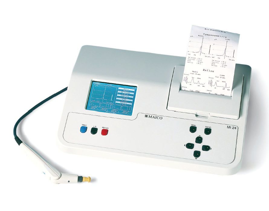 Screening tympanometer (audiometry) / tympanometer / digital MI 24 MAICO Diagnostic