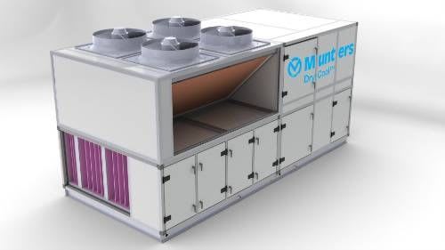 Dehumidifier for healthcare facilities / air / desiccant DryCool™ Munters