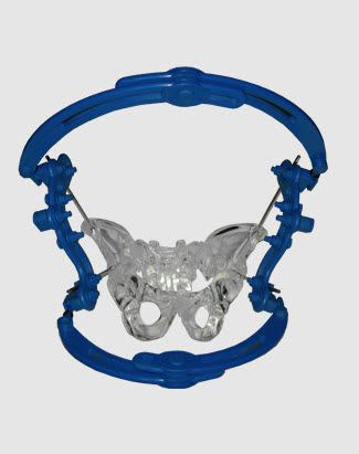 Human external fixation system / pelvis Blue Shark MIKAI