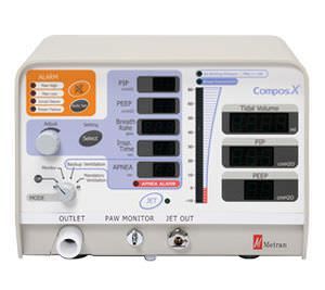 Electro-pneumatic ventilator / anesthesia / veterinary Compos X Metran Co., Ltd.