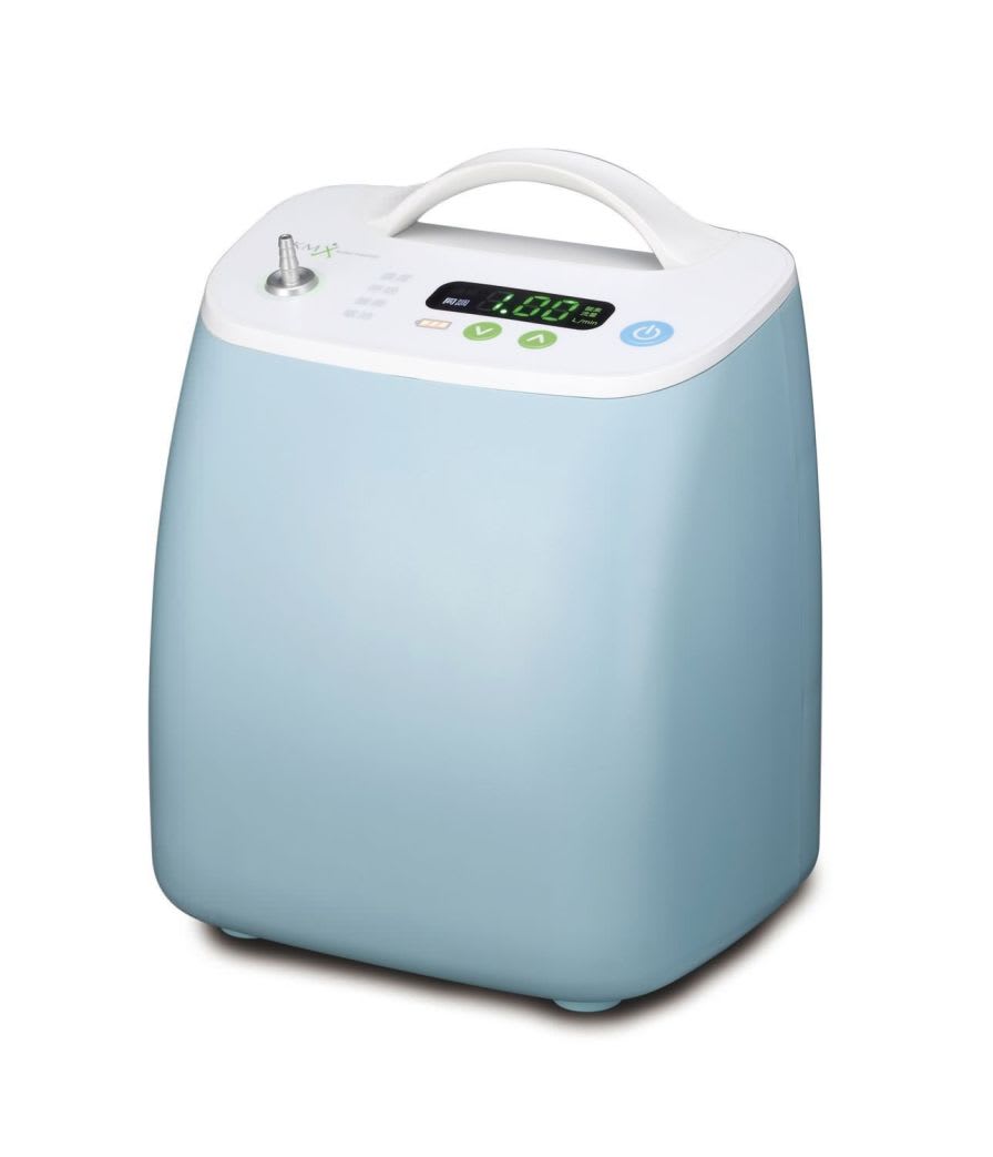 Portable oxygen concentrator max. 3 L/min | KM-X3L Metran Co., Ltd.