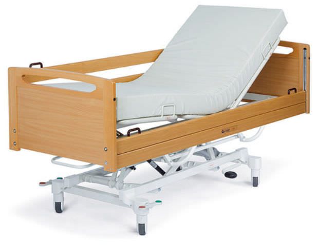 Nursing home bed / hydraulic / on casters / height-adjustable Alli Pro-280 Lojer