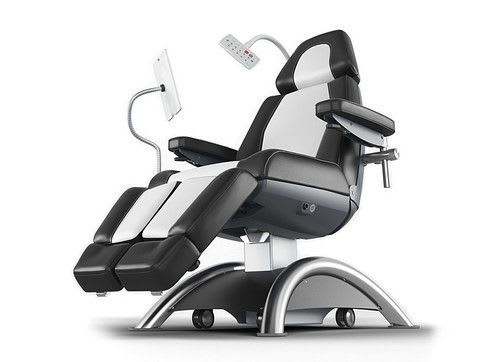 Patient transfer chair with adjustable backrest Capre RC Recovery Lojer