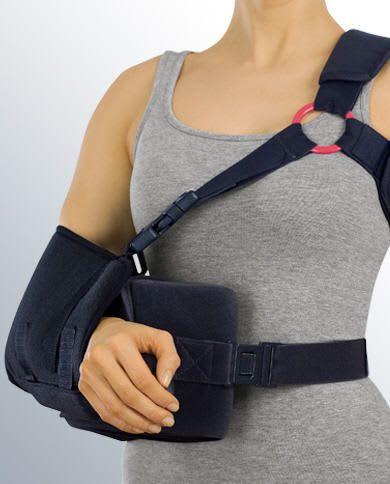 Arm sling with shoulder abduction pillow / human SAS® 15 medi