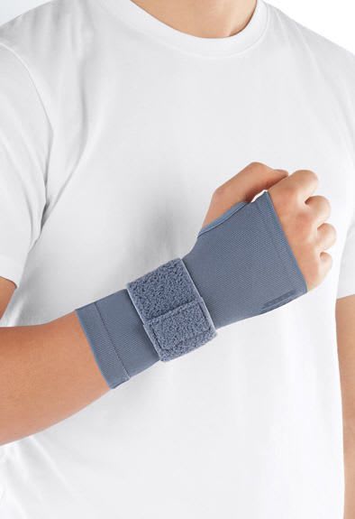 Wrist sleeve (orthopedic immobilization) / mid-carpal strap / with thumb loop protect.Manu active medi