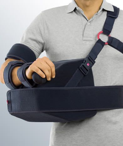 Arm sling with shoulder abduction pillow / human medi SAS® 45 medi