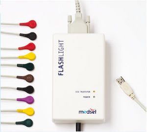 Digital electrocardiograph / computer-based / 12-channel FLASHLIGHT Sensor Medset Medizintechnik
