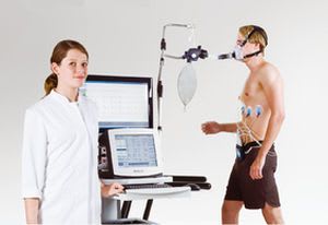 Cardio-respiratory stress test equipment PADSY Ergospiro Medset Medizintechnik