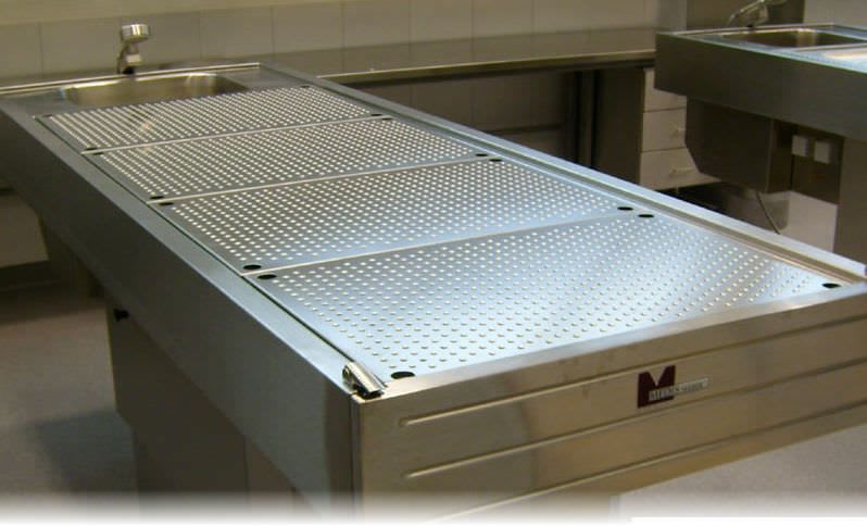 Embalming table MA-1005 MEDIS Medical Technology