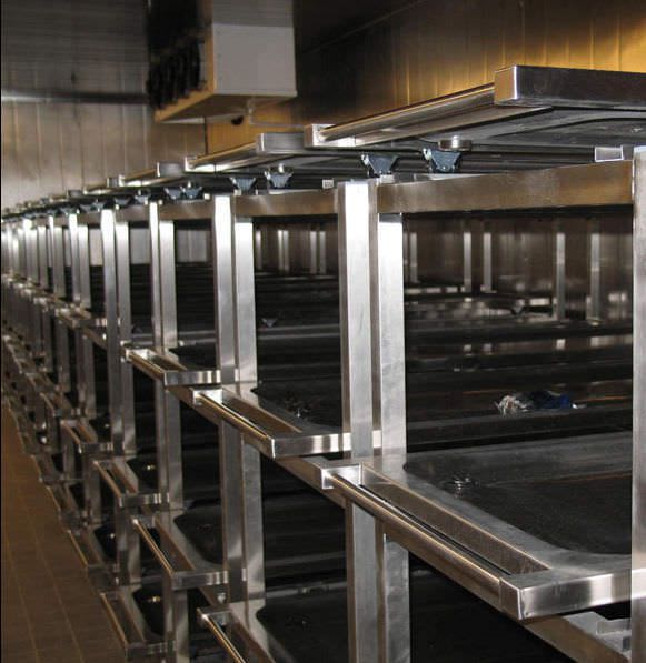 Mortuary storage shelving unit MA-1312 MEDIS Medical Technology