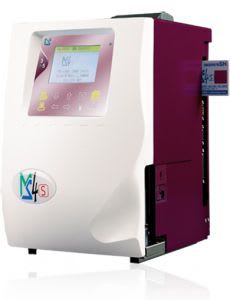 Automatic hematology analyzer / leukocyte distribution MS4s MELET SCHLOESING Laboratoires