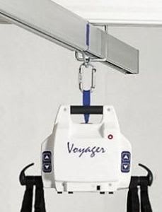 Transportable patient lift Voyager Joerns Healthcare