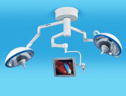 HID surgical light / 3-arm MH Trio Medical Illumination International