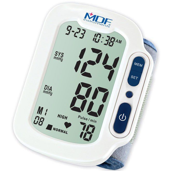 Automatic blood pressure monitor / electronic / wrist MDF® BP15 MDF Instruments