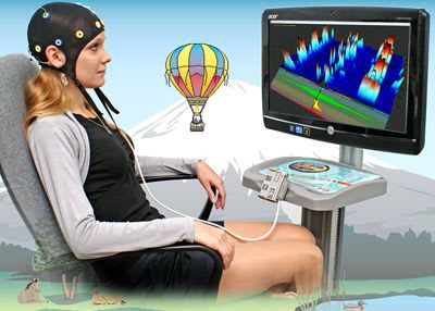 Electroencephalograph with neurofeedback evaluation Rehacor-T Medicom MTD