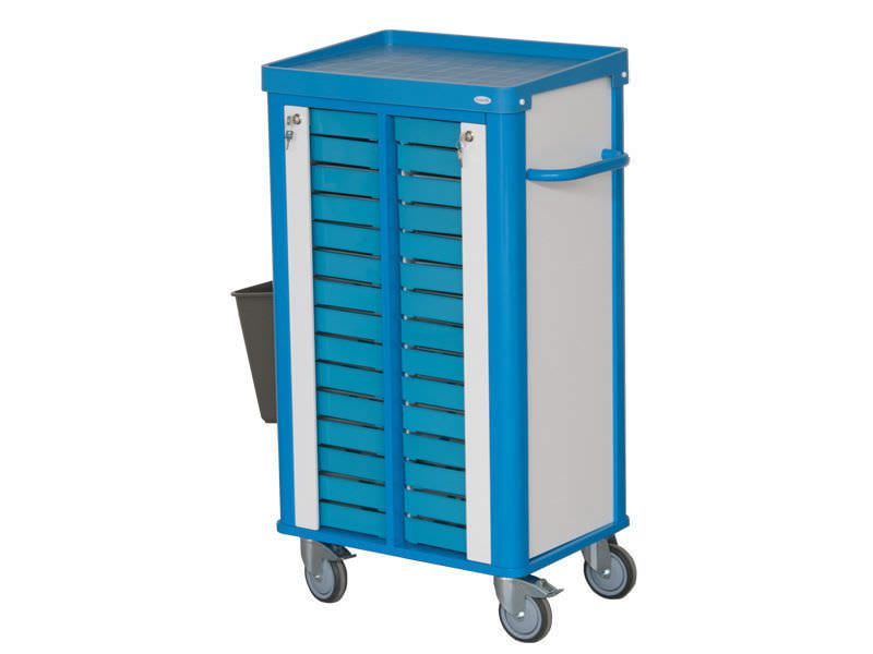 Medicine distribution trolley / 35 to 44 container C-530 Lapastilla Soluciones Integrales SL