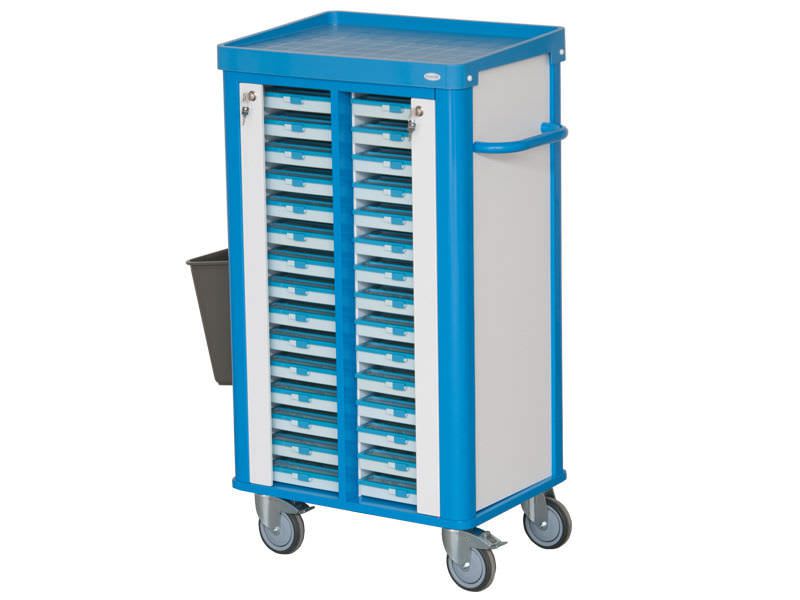 Medicine distribution trolley / 35 to 44 container C-440 Lapastilla Soluciones Integrales SL