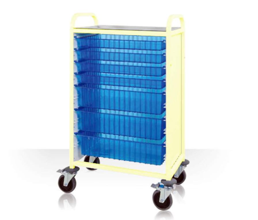 Treatment trolley / with basket OT-S2 Machan International Co., Ltd.