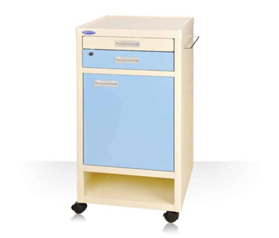 Bedside table / on casters BC37BL Machan International Co., Ltd.