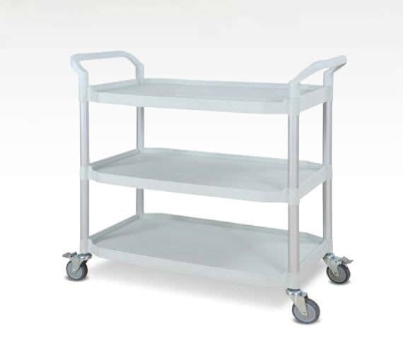 Treatment trolley / 3-tray UC4330 Machan International Co., Ltd.