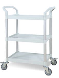 Treatment trolley / 3-tray UC3130 Machan International Co., Ltd.