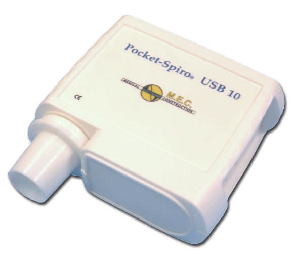 USB spirometer / computer-based Pocket-Spiro® USB10 MEC Medical Electronic Construction R&D