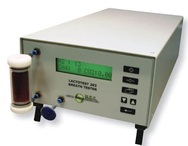 Exhaled gas monitor (H2, CH4) Lactotest 202 Xtend MEC Medical Electronic Construction R&D