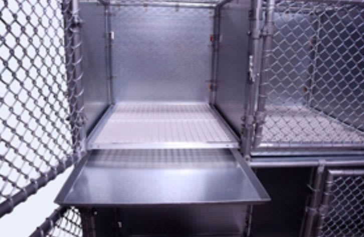 Stainless steel kennel cage / portable Mason