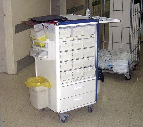 Medicine distribution trolley Carrydose KI "Mediterraneo" KRZ
