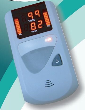 Pulse oximeter with separate sensor / handheld 0-100 % SpO2 | MODEL 30 / 30B Mediaid Inc.