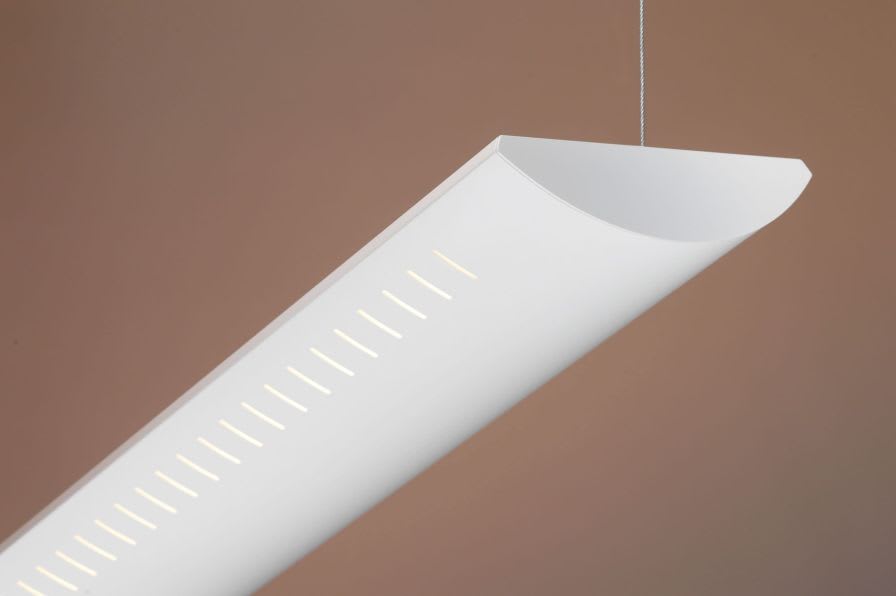 Pendant lighting / for healthcare facilities Arcos Slots Litecontrol Corporation