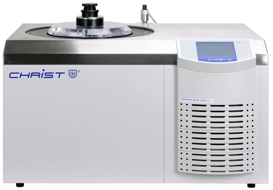 Freeze dryer laboratory / bench-top 12 kg/24 h, -55 °C | Gamma 1-16 LSCplus Martin Christ Gefriertrocknungsanlagen GmbH