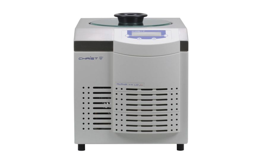Freeze dryer laboratory / bench-top 2 kg/24 h, -55 °C | Alpha 1-4 LDplus Martin Christ Gefriertrocknungsanlagen GmbH