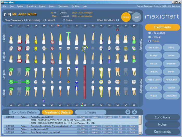 Management software / medical / dentist office MaxiChart™ Maxident